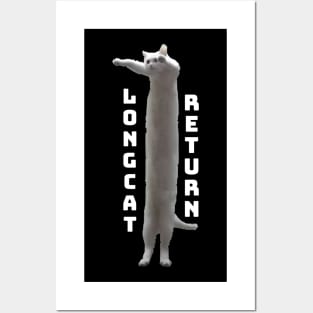 Longcat return Posters and Art